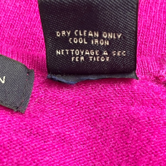 French Connection Floral Embroidered lambswool sweater size medium - Picture 9 of 9